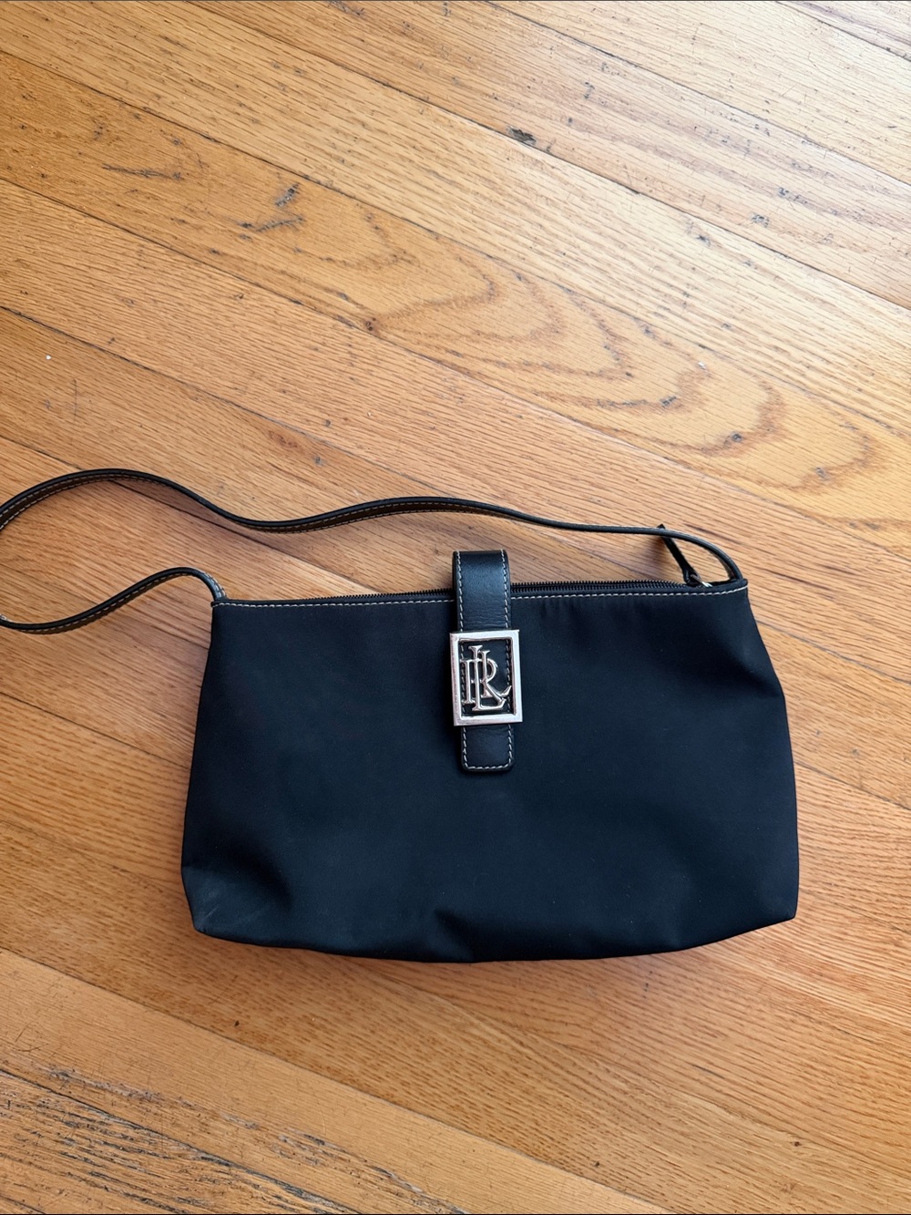 Vintage Ralph Lauren nylon Black Shoulder Bag